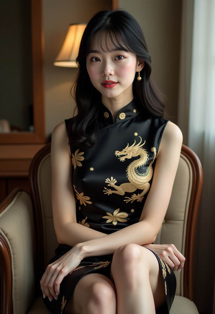 祖孙三代同桌吃饭